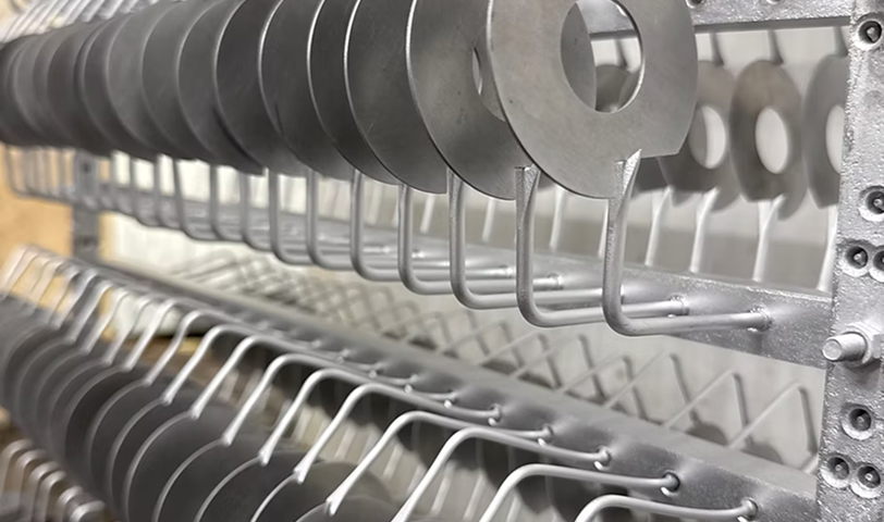 A chromate conversion coating that provides effective corrosion protection for aluminium components while improving paint adhesion.